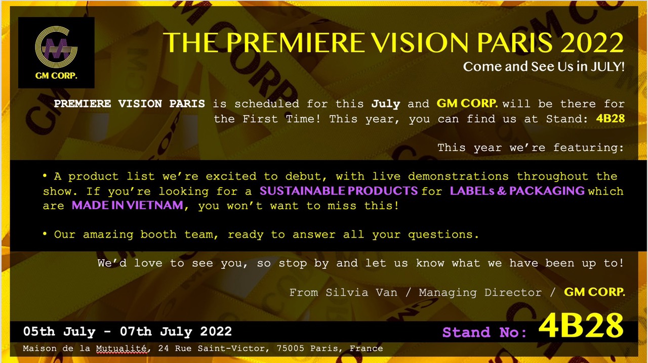 GM CORP in Premiere vision july 2022