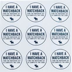 Nhãn Dán Logo Thương Hiệu/Tem Mác Sticker (Mẫu 4)