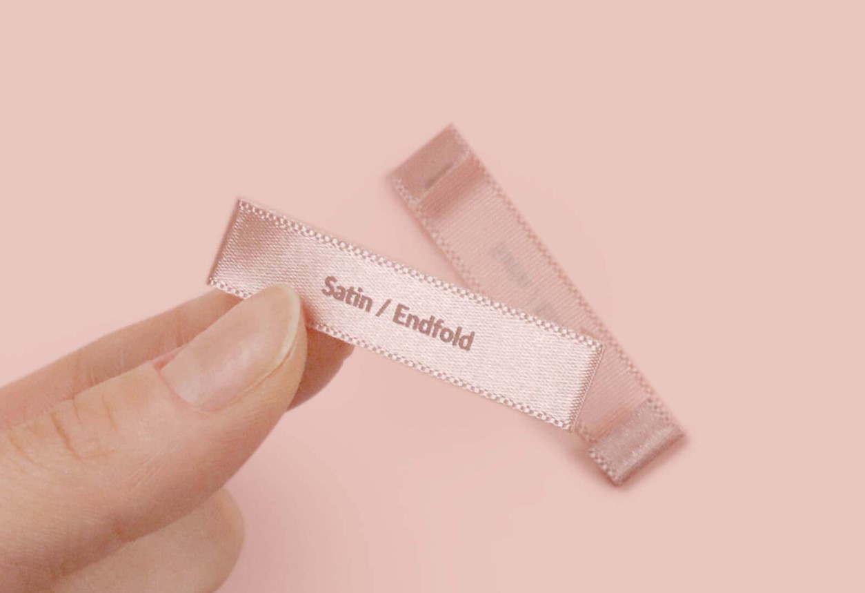 Nhãn Dệt Satin