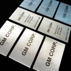 Nhãn In Satin 1 Mặt Bóng