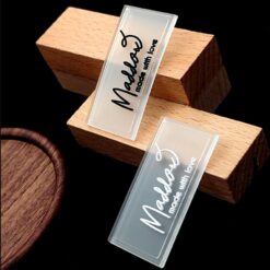 Tem Nhãn Nhựa Dẻo 3D In Logo (Mẫu 1)