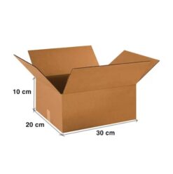 Thùng hộp carton 30x20x10 cm GM CORP