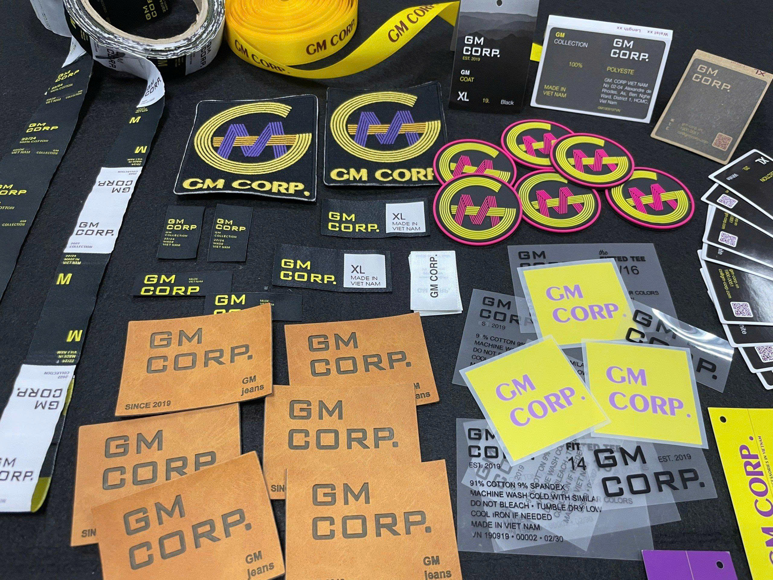 bộ nhận diện thương hiệu gm corp