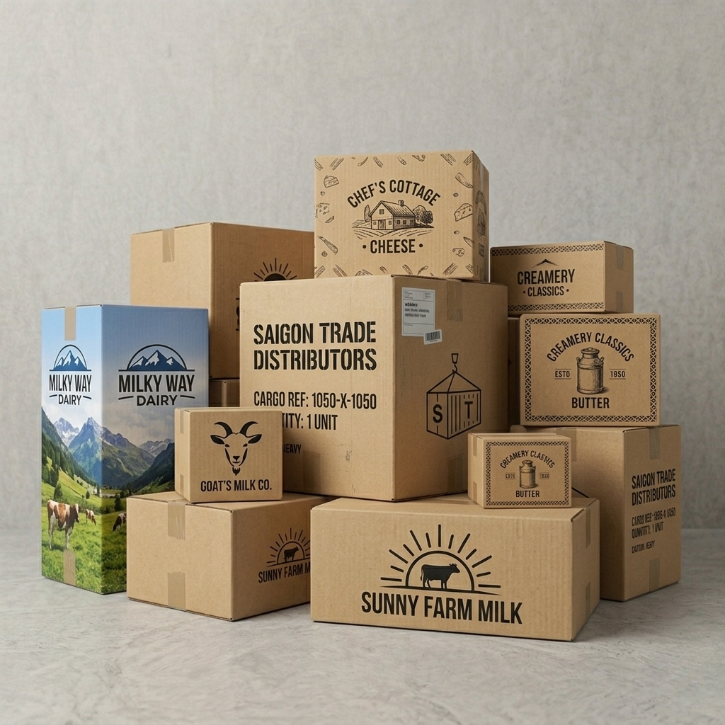 Không phải tất cả thùng carton đều giống nhau về bề mặt